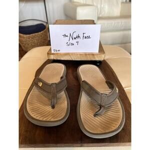 The North Face Flip Flops Size 7 Brown Sport Sandals